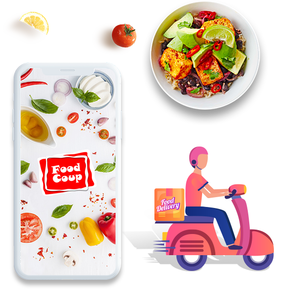 Foodcoup delivery app from Appcoup