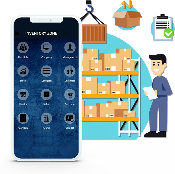 Pocket Inventory App for Warehouse, Retail Stores