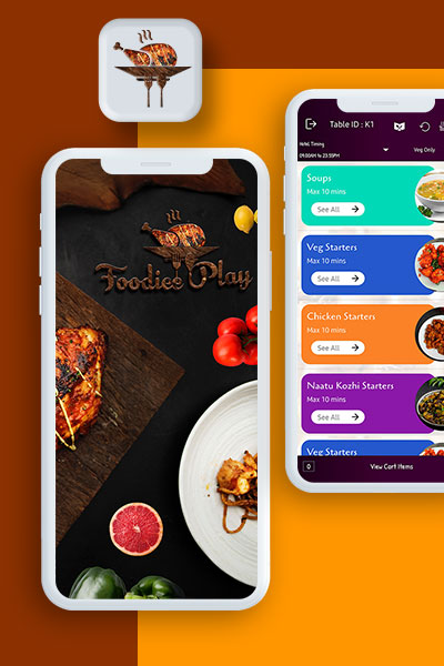 Restaurant Dining app solutions - Foodie from Appcoup